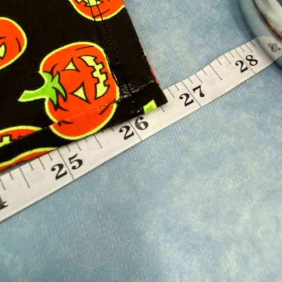 NWT Pumpkin Ankle Leggings L - Picture 3 of 7